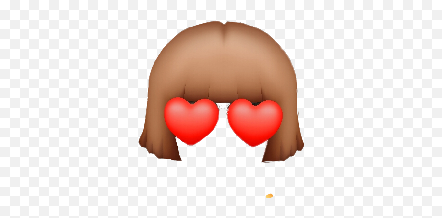 Heart Red Hair Brun Funny Emoji Love - Love,Red Hair Emoji