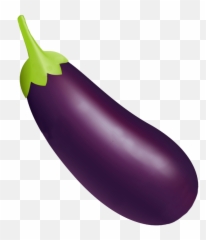 Emojipedia Aubergines Vegetable Gif - Eggplant Transparent Background