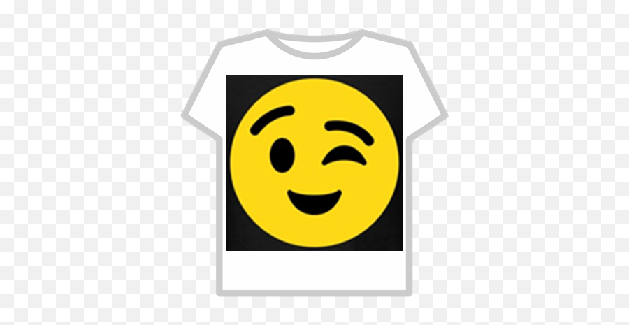Emoji Wink - T Shirt Roblox Nike Girl,Emoji Wink