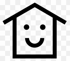 Smart Happy House Home Economy Smile Smiley Emojy - Flood Insurance Clipart Emoji