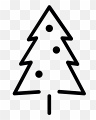 Openmoji - Pino De Navidad Para Colorear Emoji,Pine Tree Emoji