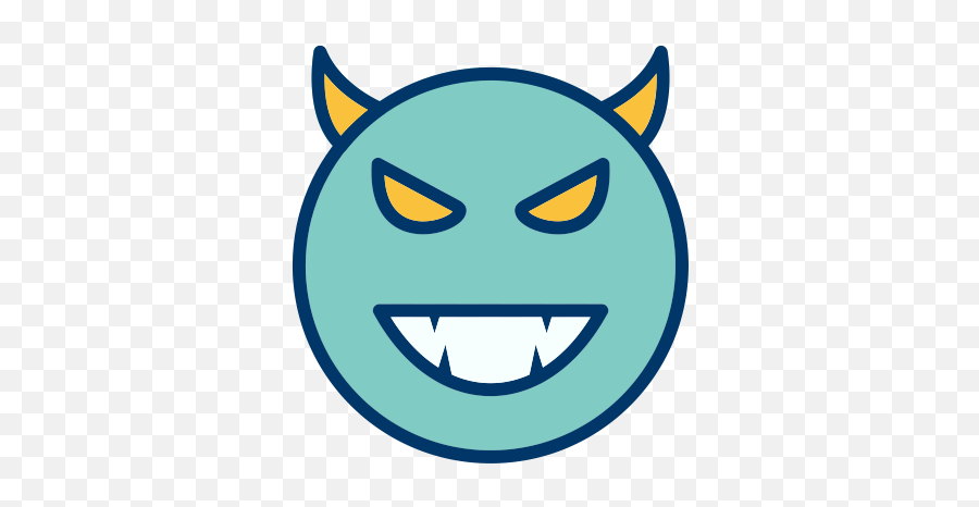 Face Smiley Emoticon Devil Icon - Smiley 16x16 Transparent Emoji,Devil Emoticon