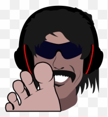 Picture - Dr Disrespect Transparency Emote Emoji,Dr Disrespect Emoji