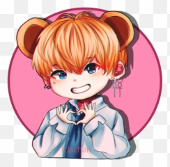 Bts Sticker Transparent Png Clipart Free Download - Anime Rm Emoji
