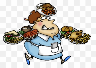 Waitress Clipart Comic Waitress Comic - Waitress Clip Art Emoji,Waitress Emoji