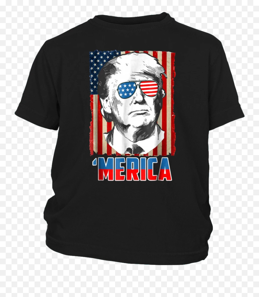 Donald Trump Merica Shirt For Women Men - Black Metal Against Antifa Shirt Buy Emoji,Rbg Flag Emoji
