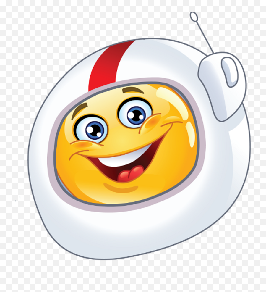 Pin - Astronaut Smiley Png Emoji,Gun In Mouth Emoji