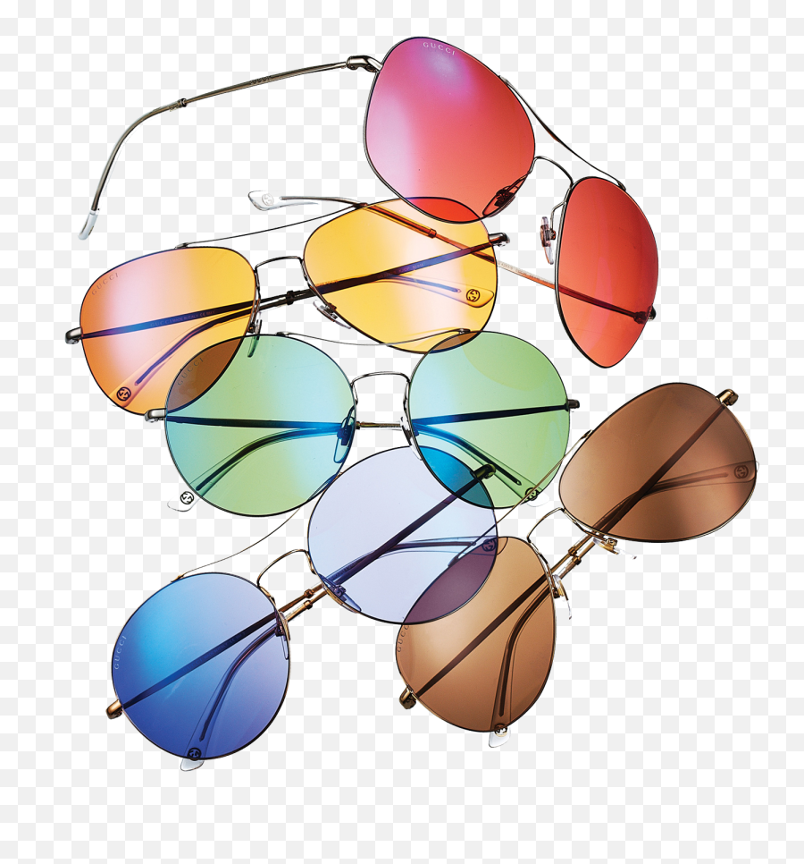 Sunglass Lens Color Guide - Glasses Colored Emoji,Gucci Flip Flop Emoji