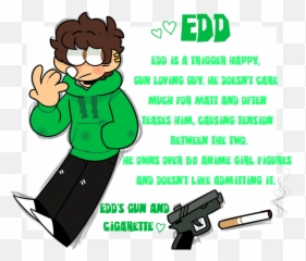 Of Free - Eddsworld Tordsworld Emoji,Reverse Gun Emoji
