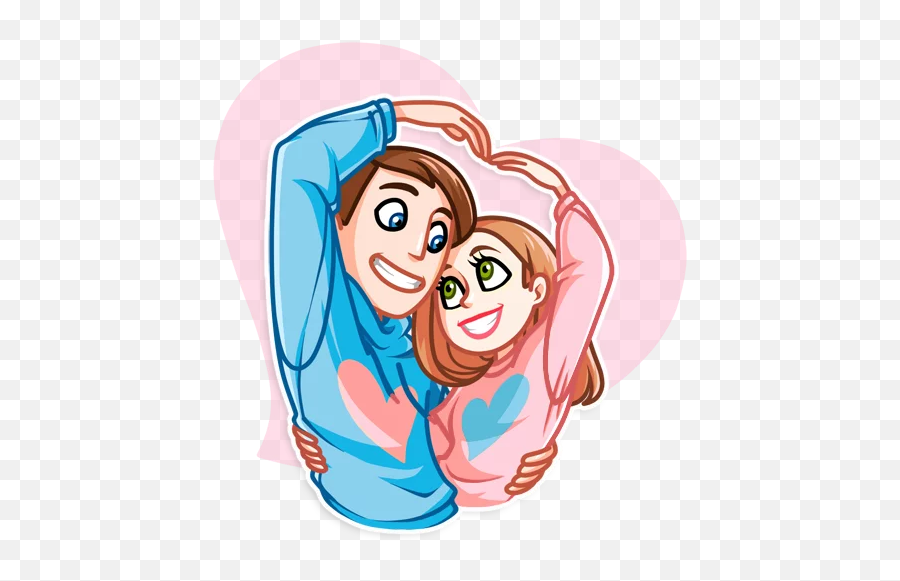 Love Stickers For Whatsapp - Whatsapp Sticker Love Story Emoji,Air Hug Emoji