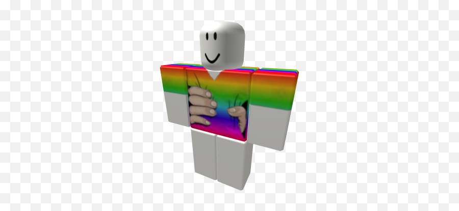 Hand Grip Rainbow T Shirt - Roblox Police Shirt Emoji,Finger Gun Emoticon