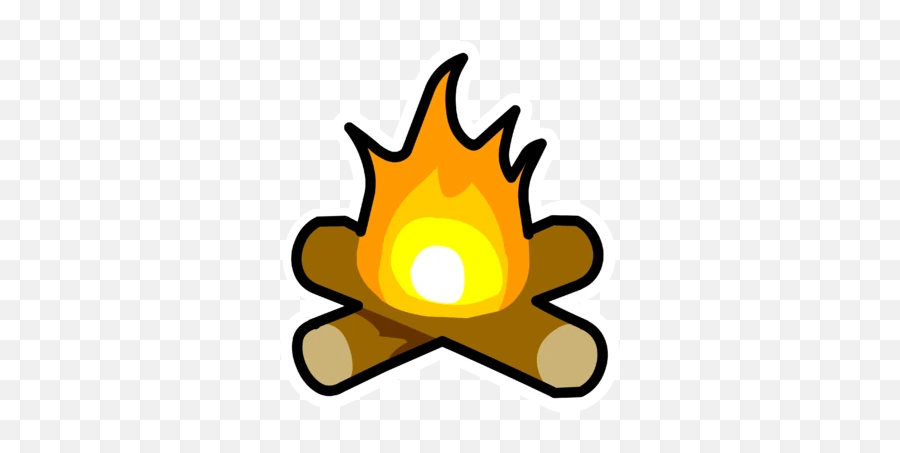 List Of Pins Club Penguin Wiki Fandom - Club Penguin Campfire Emoji,Bonfire Emoji