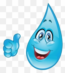 Drinking Bottles u2013 The online sustainable drinking bottle - Water Drop Cartoon Emoji
