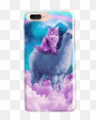 Popular and Trending iphone7 Stickers PicsArt - Rainbow Llama Emoji