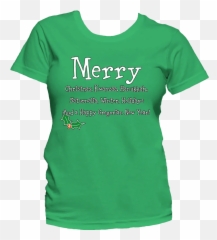Merry Everything Ladiesu0027 T - Shirt Emoji,Womens Emoji Shirt