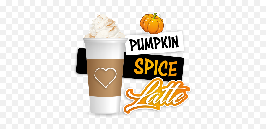 Pumpkin Spice Latte By Attila Juhas - Pumpkin Emoji,Latte Emoji