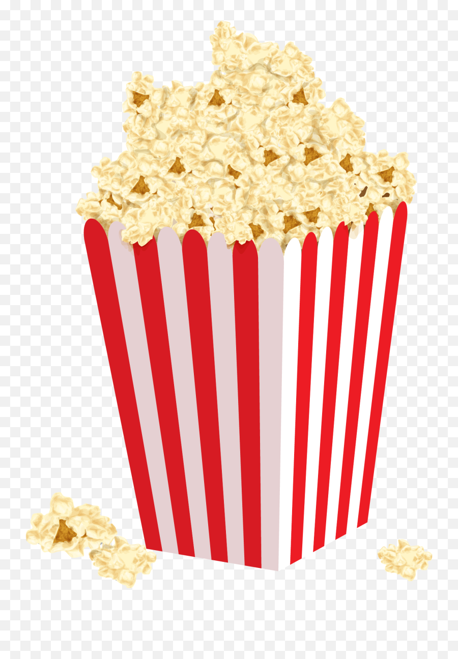 Popcorn Box Clipart Png - Transparent Popcorn Clipart Png Emoji,Popcorn Emoticon