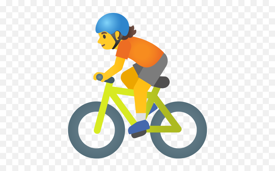 Person Biking Emoji - Cockfosters Tube Station,Bicycle Emoji