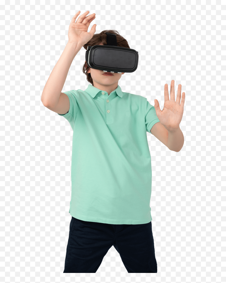 Virtual Reality Kid Png Photos U0026 Pictures Icons8 - Short Sleeve Emoji,Fedora Emoji