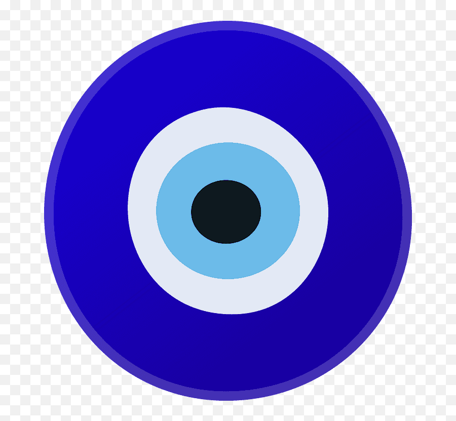 Nazar Amulet Emoji Clipart - Altmetric,Evil Eye Emoji