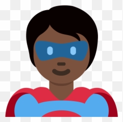 Superhero Emoji Clipart -