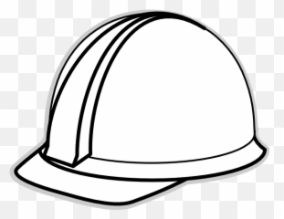 Free Hard Hat Graphics Download - White Clip Art Emoji
