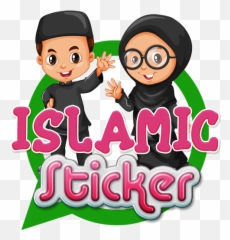 Islamic Moslem Stickers For Wa - Kumpulan Stiker Lucu Emoji