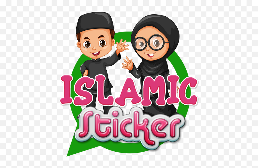 Islamic Moslem Stickers For Wa Sticker - Kumpulan Stiker Stiker Wa Lucu Emoji,Islam Emoji