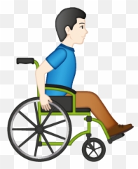 Wheelchair Icon Png At Getdrawings - Sitting Emoji,Wheelchair Emoji ...