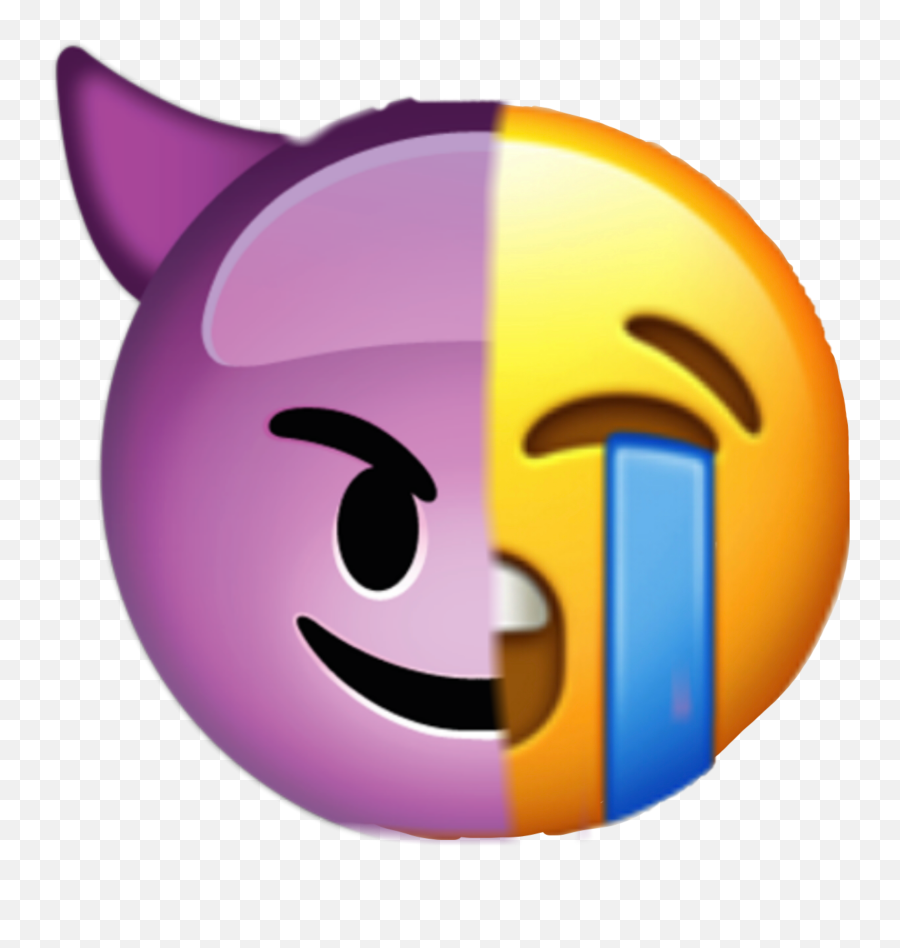 Diabledoublepleure Sticker - Devil Emoji Png,Fan Emoticon