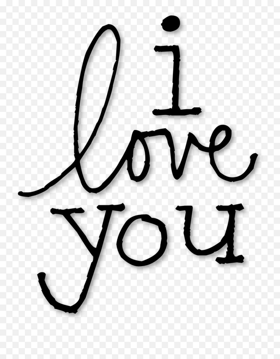Love You Clipart Free Download - Clipart I Love You Emoji,I Love You Emoji Text