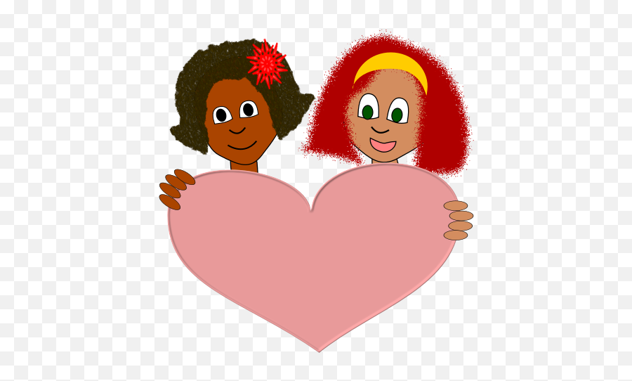 Vector Image Of Girlfriends Holding A - Noun Emoji,Heart And Gun Emoji