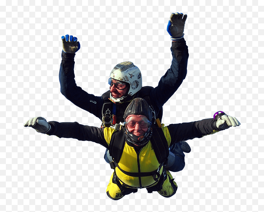 Png Tandem - Skydiver Transparent Background Emoji,Emoji Jumpers