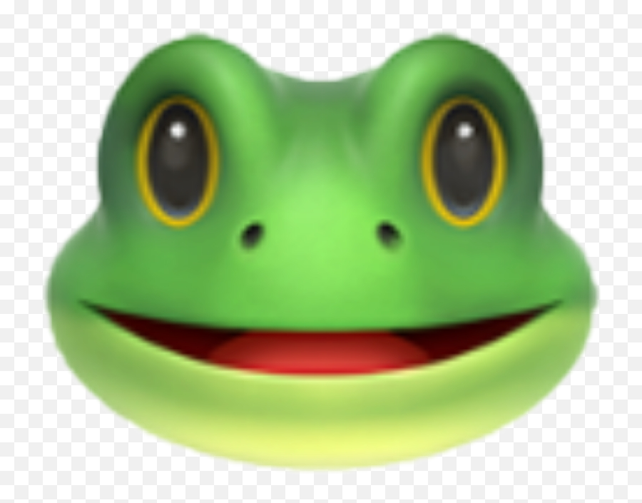 Emoji Emojis Emojisticker Iphone - Frog Emoji Ios,Frog Face Emoji