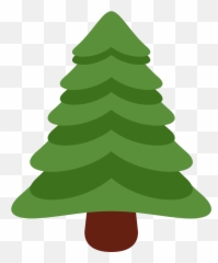 Twemoji2 1f332 - Pine Tree Emoji,Pine Tree Emoji