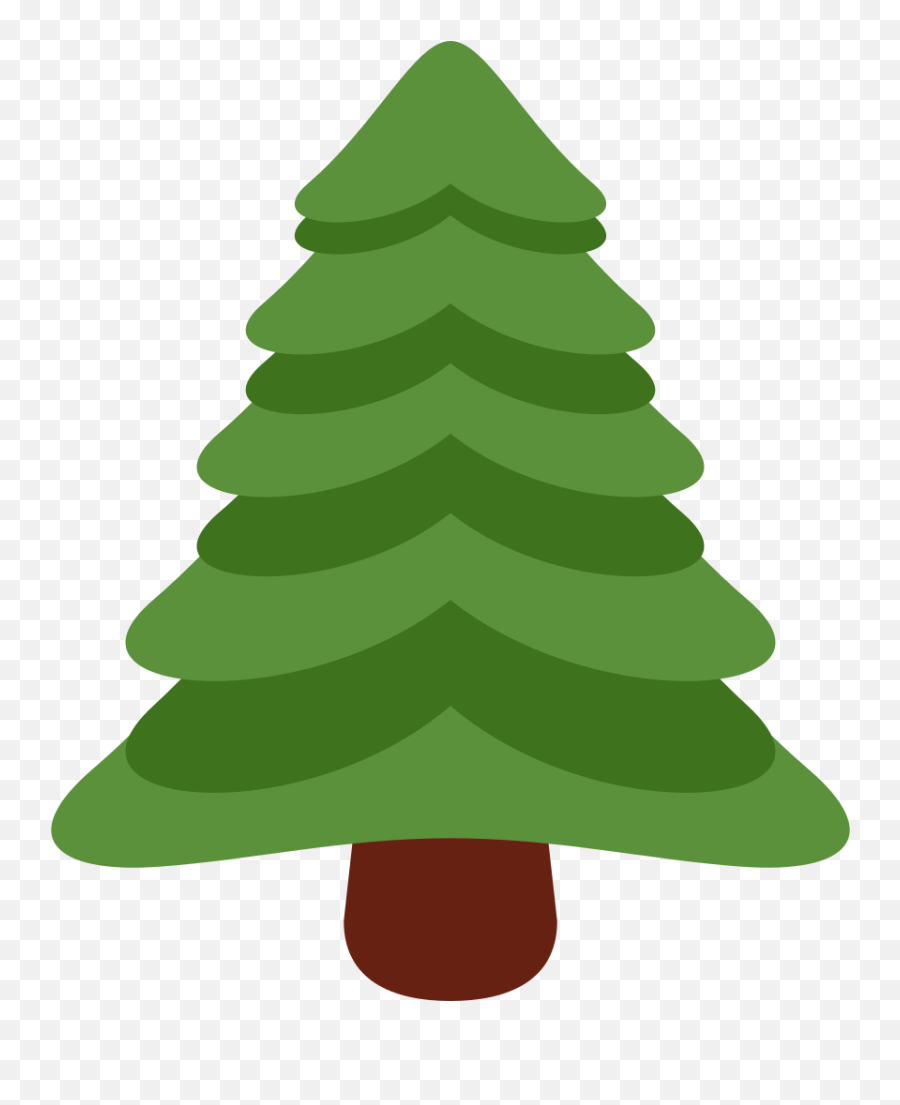 Twemoji2 1f332 - Pine Tree Emoji,Pine Tree Emoji - free transparent ...