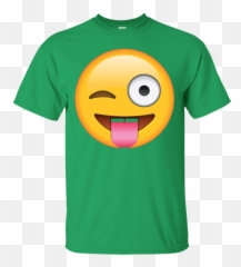 Tongue Out Emoji With Winking Eye