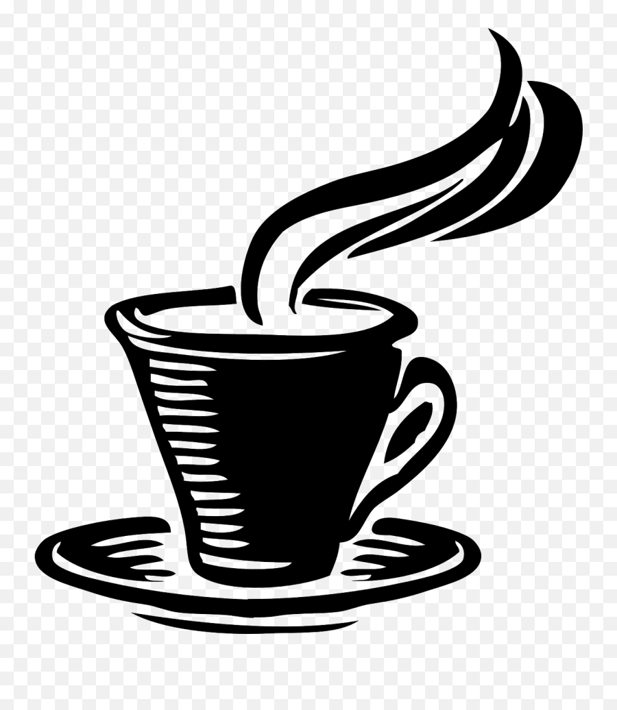 Coffee Aroma Brew Café Cup - Coffee Drawing No Background Emoji,Steam Emoticon Art Maker