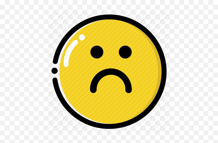 Sad Icon At Getdrawings - Big Smiley Emoji,Crying Emoticon