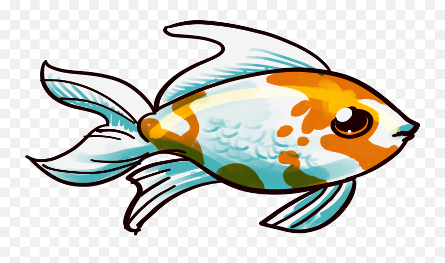 Goldfish Big Eyes - Beautiful Fish Images Png Emoji,Comet Emoji