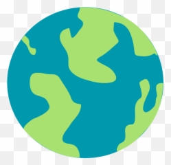 Globe Png - Earth Flat Art Emoji