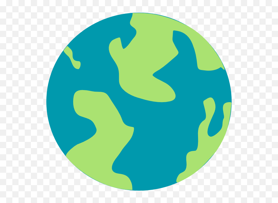 Globe Png - Earth Flat Art Png Emoji,Flat Earth Emoji
