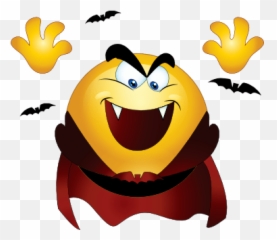 Shiny Emoji Png Clipart - Emoticon Dracula