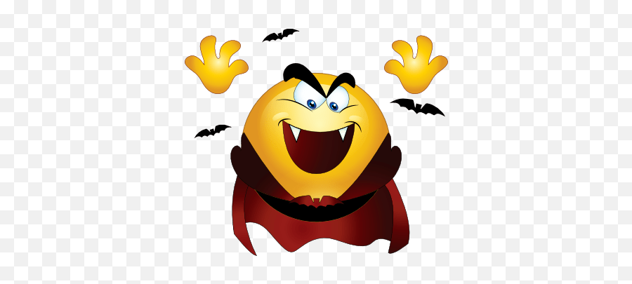 Shiny Emoji Png Clipart - Emoticon Dracula,Shiny Emoji
