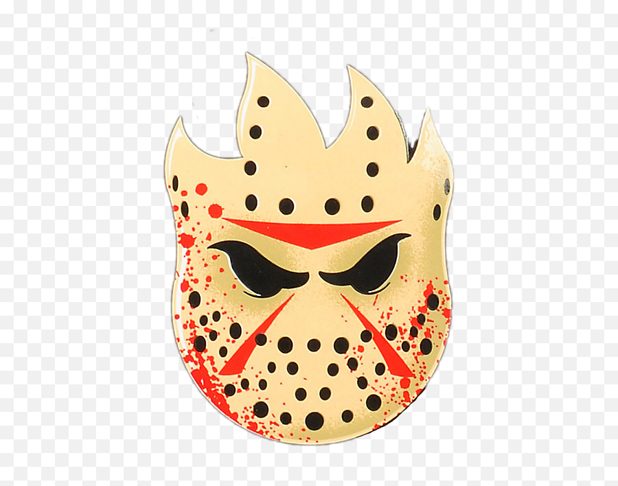 Night Haloween Fryday13 Horror Hockey Snow Cool Alone - Spitfire Jason Mask Emoji,Hockey Mask Emoji