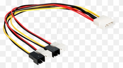 Delock 83343 Cable Power Supply Fan - Molex 4 Pin Wentylator Emoji,Emoji Car Plug Battery