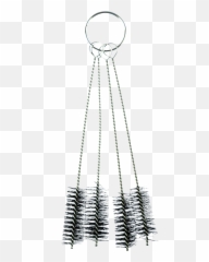 Nylon Cleaning Brush Set - Chain Emoji