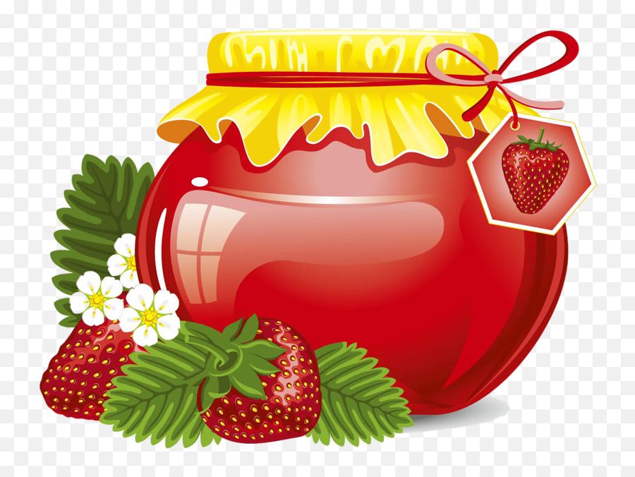 Strawberry Clipart Jar - Png Download Full Size Clipart Food Jar Clipart Emoji,Shortcake Emoji