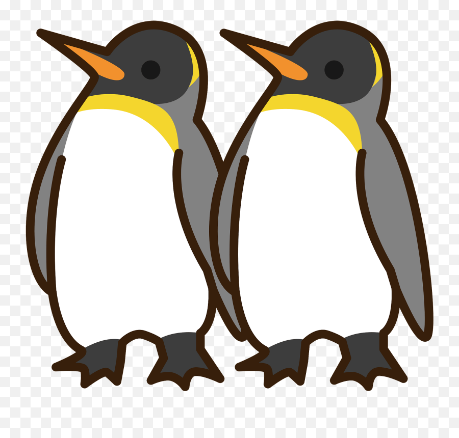 King Penguins Clipart Free Download Transparent Png - Penguins Clipart Emoji,King Hat Emoji