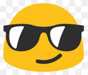 Smiling Face With Sunglasses Emoji - Android